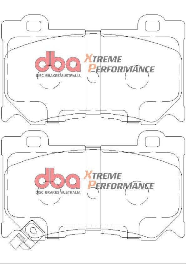DBA Drum Nissan 370Z, Akebono Caliper XP PERFORMANCE Front DBA Brake Pad SR