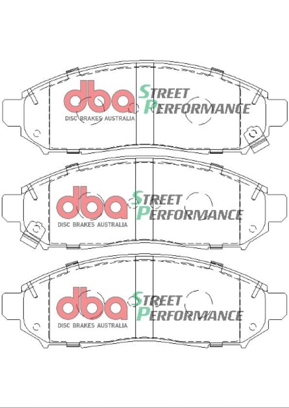 DBA Drum Nissan Pathfinder R51 05-13 DBA SP PERFORMANCE Front Brake Pad SR