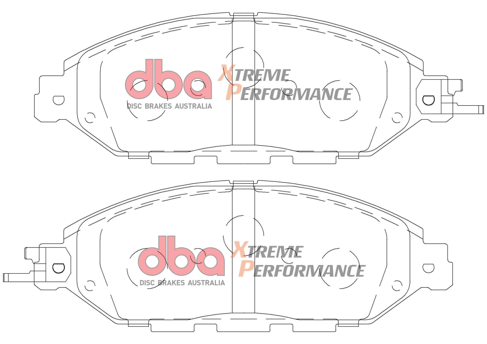 DBA Drum Nissan Pathfinder R52 13- XP PERFORMANCE Front DBA Brake Pad SR