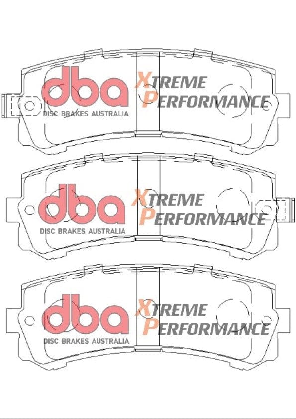 DBA Drum Nissan Patrol 4.8 GUII / 01-12 XP PERFORMANCE Rear DBA Brake Pad SR