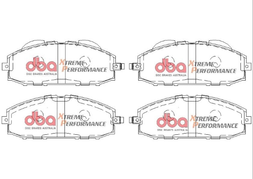 DBA Drum Nissan Patrol Y61 GU DB1361 DBA XP PERFORMANCE Front Brake Pad SR