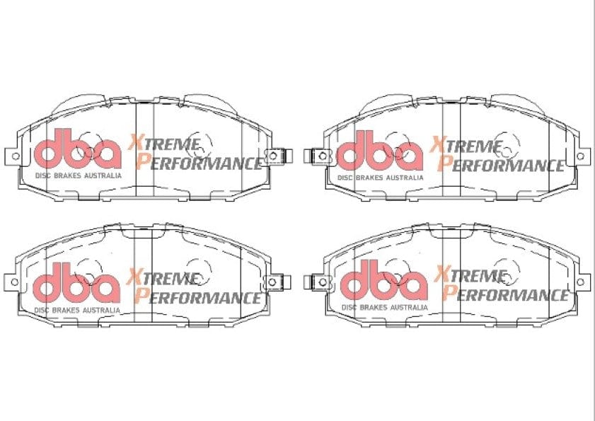 DBA Drum Nissan Patrol Y61/GU/TY61/Y60/GQ 89-16 DBA SP PERFORMANCE Front Brake Pad SR