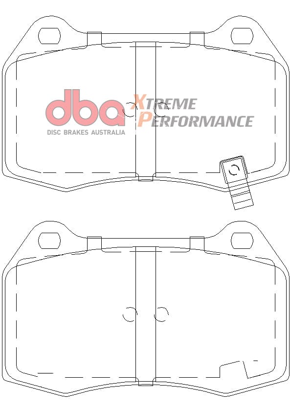 DBA Drum Nissan Skyline R32/R33 89-00 DBA XP PERFORMANCE Front Brake Pad SR