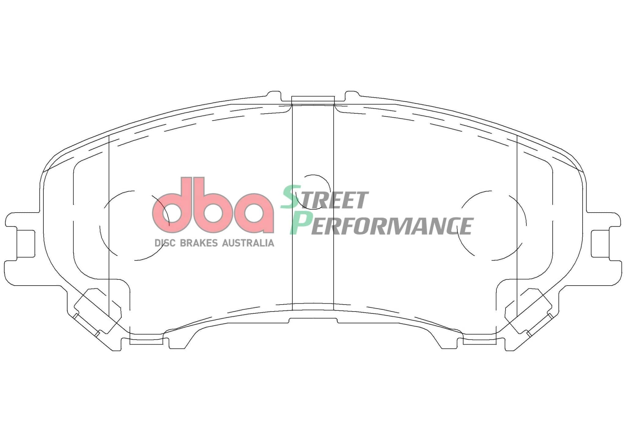 DBA Drum Nissan Xtrail -T32 11/ 13- SP PERFORMANCE Front DBA Brake Pad SR