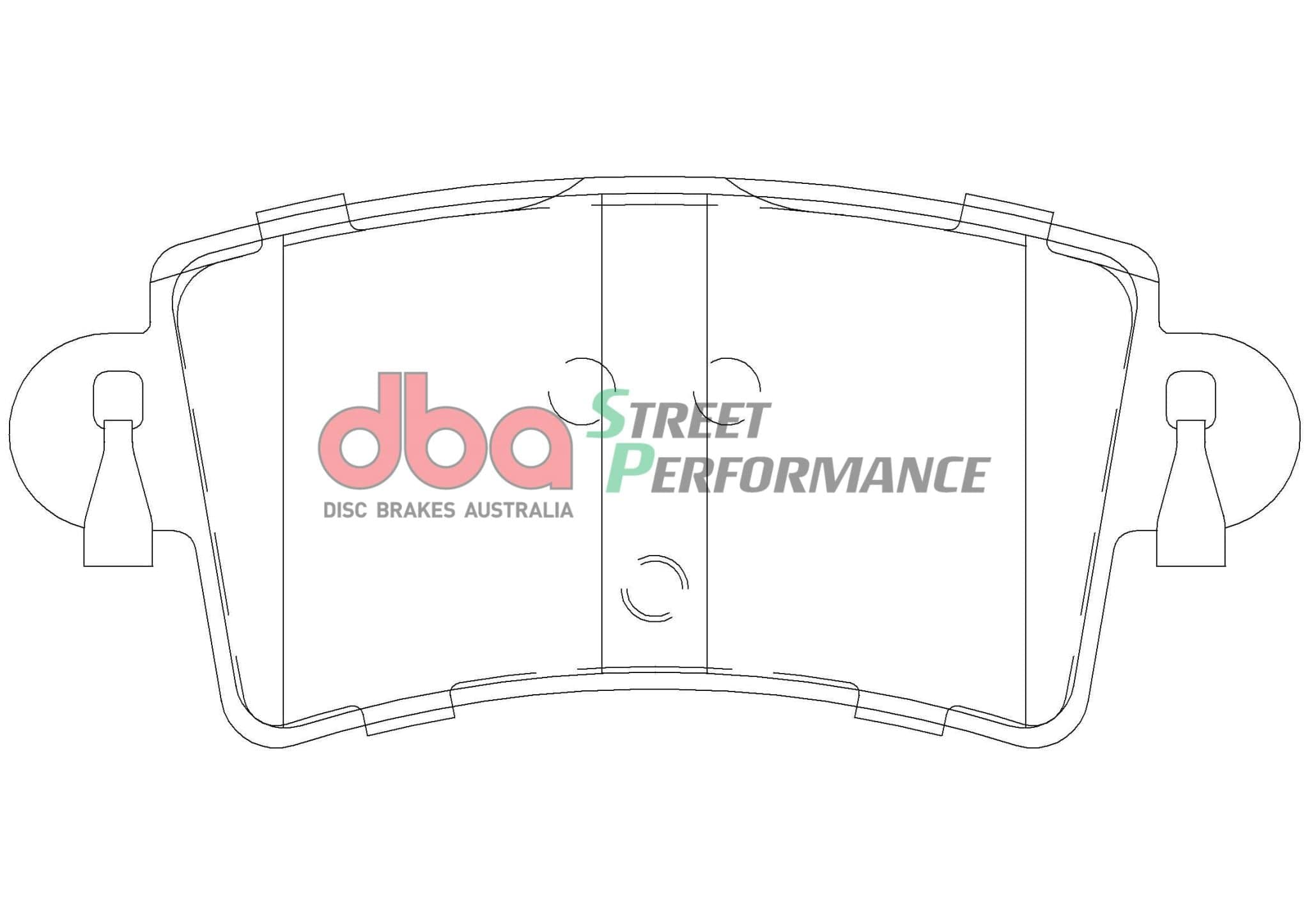 DBA Drum Renault Master 100,120 03- SP PERFORMANCE Rear DBA Brake Pad SR