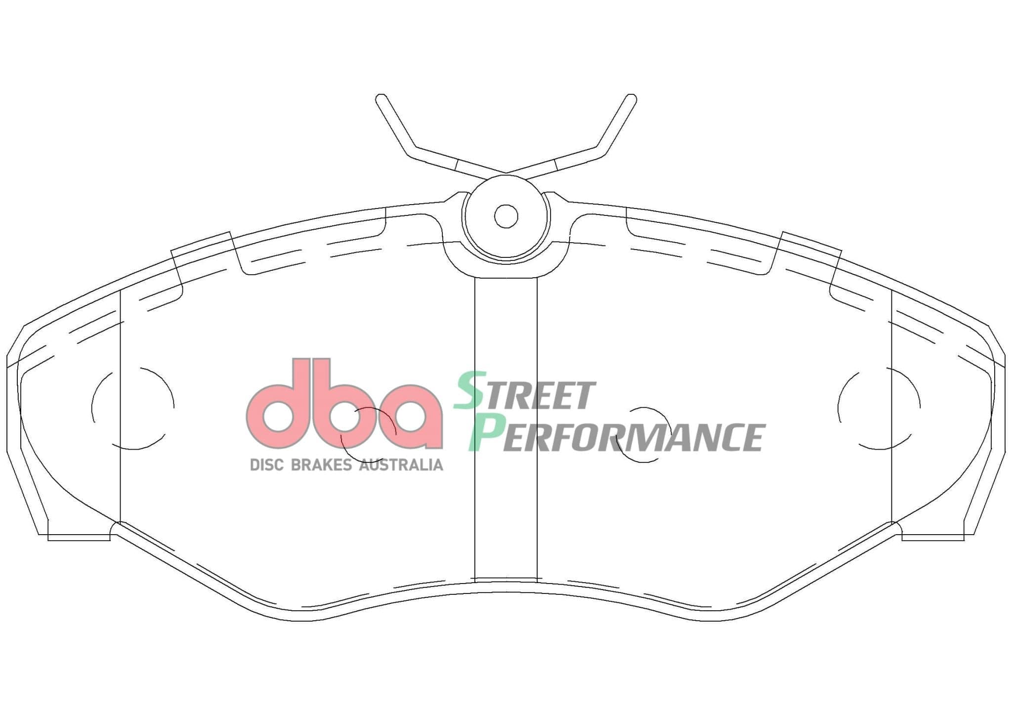 DBA Drum Renault Trafic 01-07 SP PERFORMANCE Front DBA Brake Pad SR