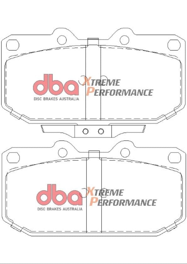 DBA Drum Subaru Forester SF/SF5 98-02 DBA XP PERFORMANCE Front Brake Pad SR
