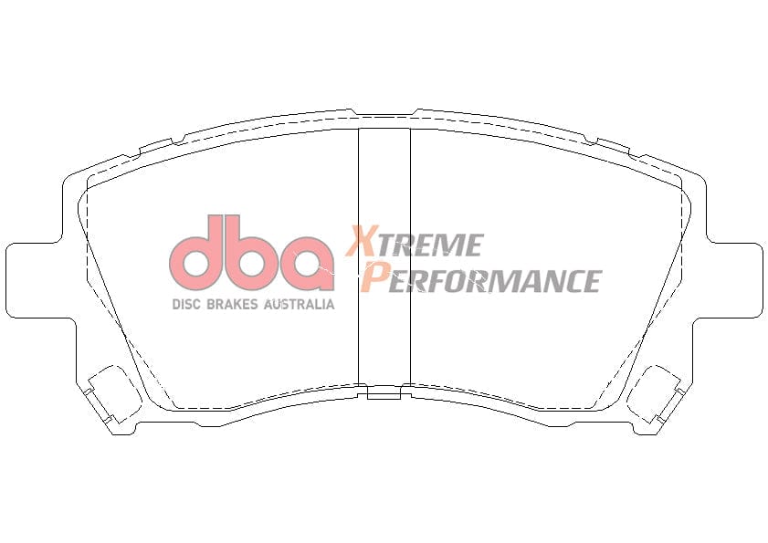 DBA Drum Subaru Liberty 95-03 DBA XP PERFORMANCE Front Brake Pad SR