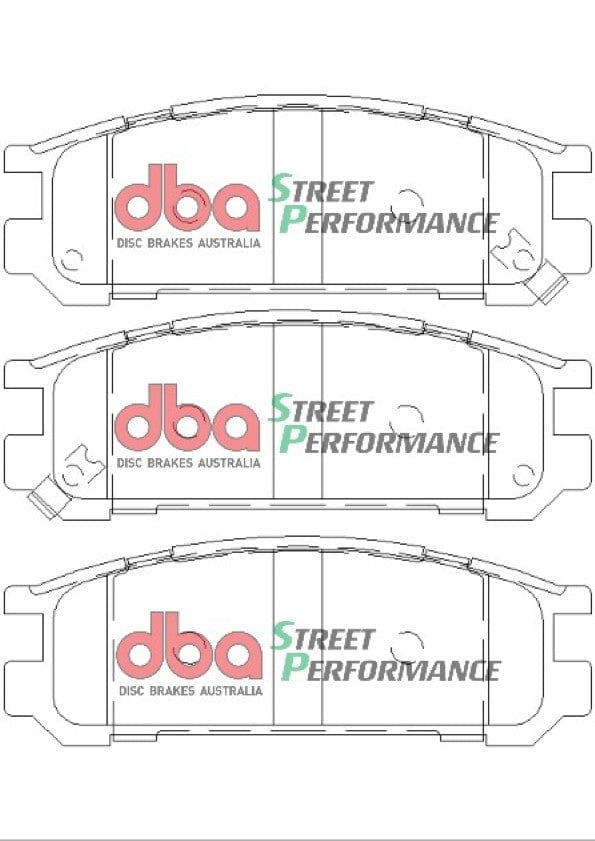 DBA Drum Subaru Outback BG/BG9 96-99 DBA SP PERFORMANCE Rear Brake Pad SR