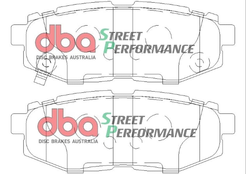 DBA Drum Subaru Outback BP BP9 BR BRD BRF BPE BR9 04-15 DBA SP PERFORMANCE Rear Brake Pad SR