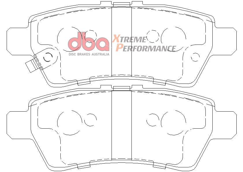 DBA Drum Suzuki Swift MZ/EZ 05-11 DBA XP PERFORMANCE Rear Brake Pad SR