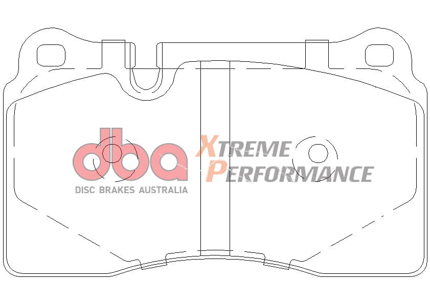 DBA Drum VW Touareg XP PERFORMANCE Front DBA Brake Pad SR