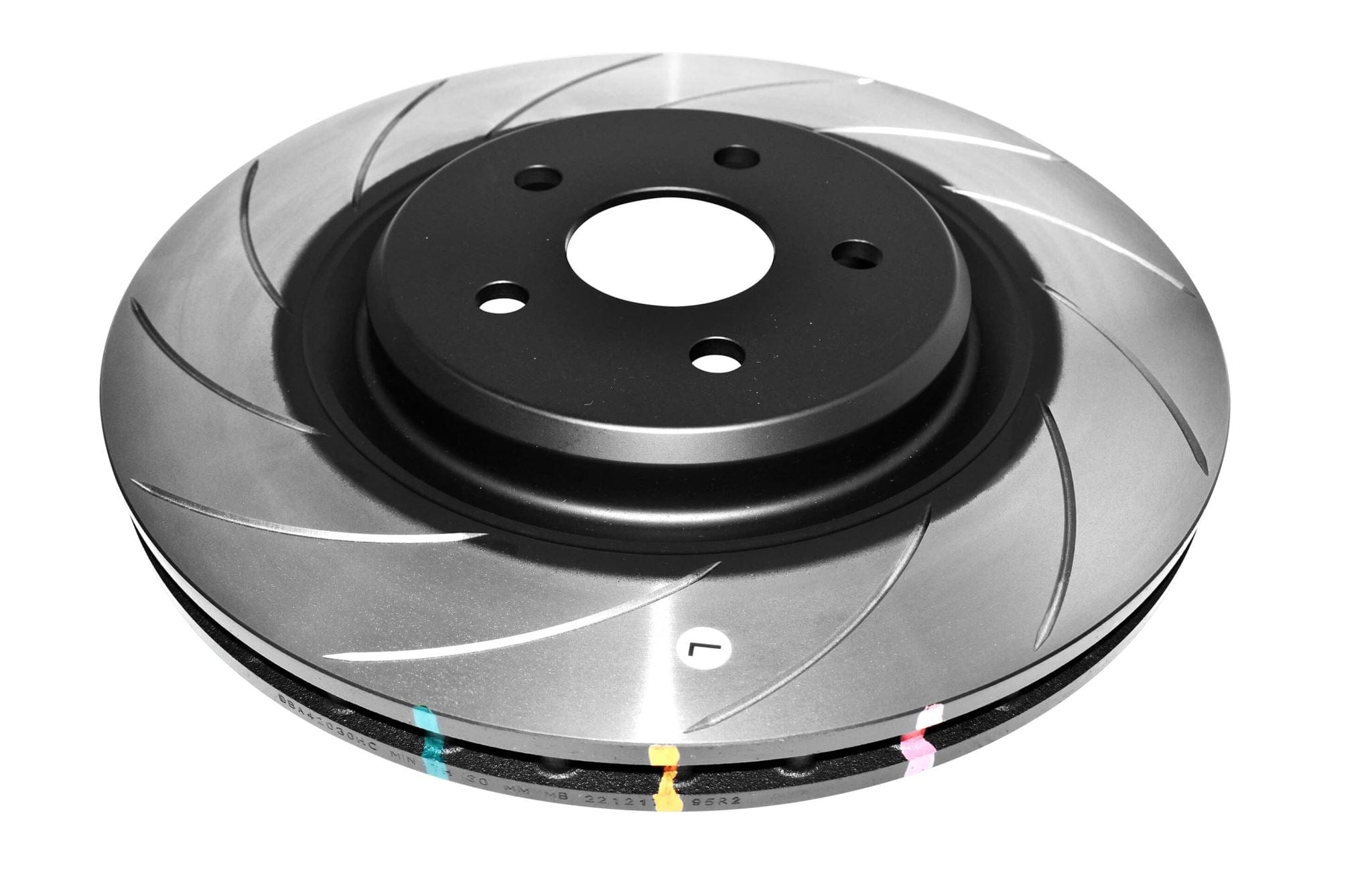 DBA Rotor Curved 12 Slot Left-hand ] KP [ HSV VE 06-09 4000 KP Front DBA Disc Brake Rotors SR