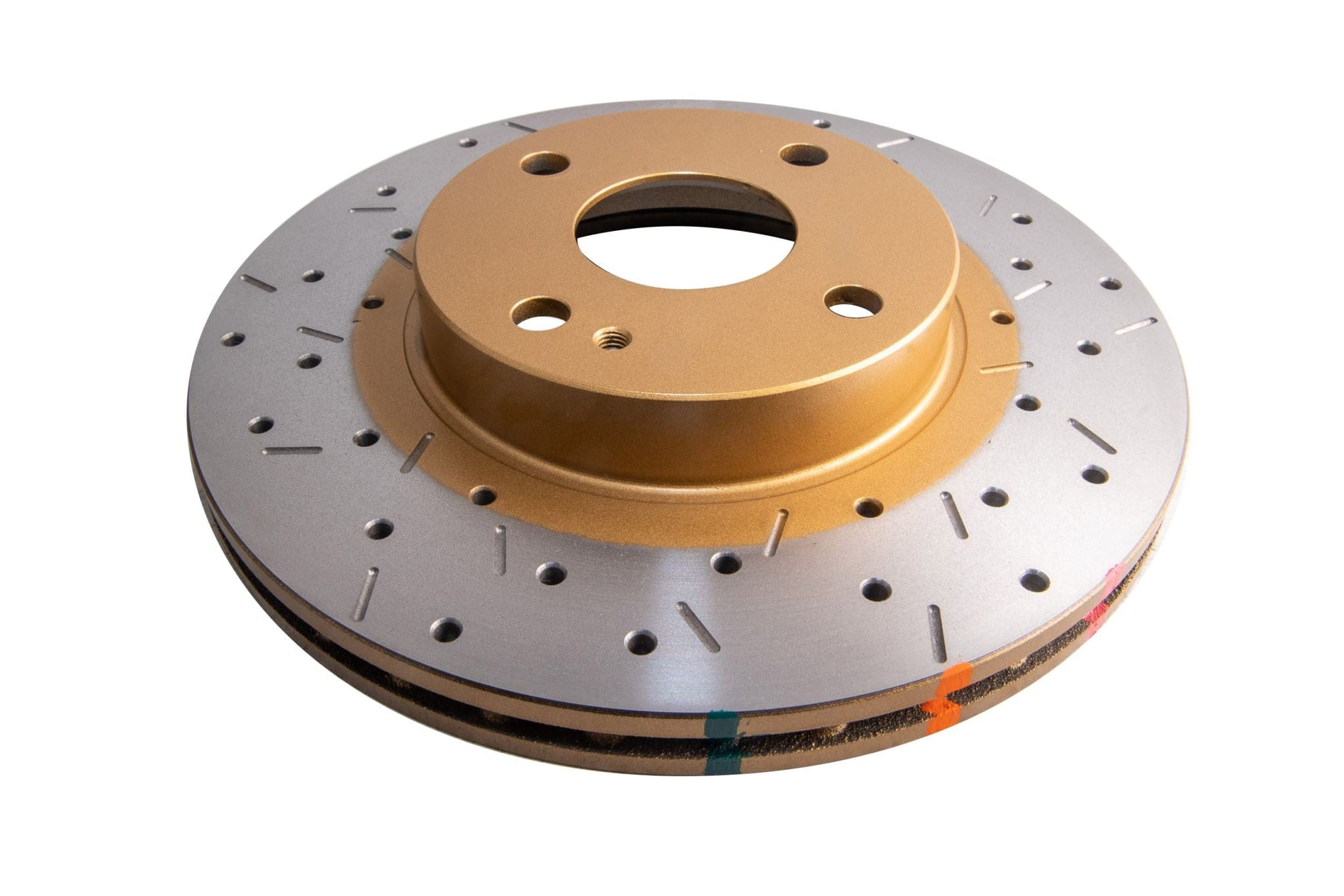 DBA Rotor Mazda MX5 93-03 4000 XS Cross-drilled slotted KP Front DBA Disc Brake Rotors SR