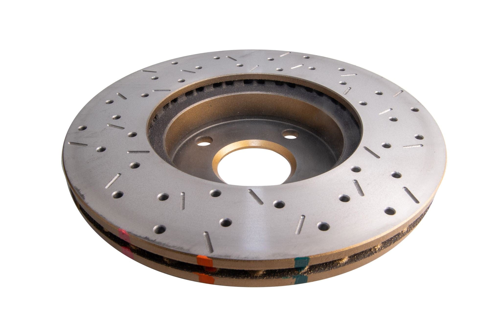 DBA Rotor Mazda MX5 93-03 4000 XS Cross-drilled slotted KP Front DBA Disc Brake Rotors SR