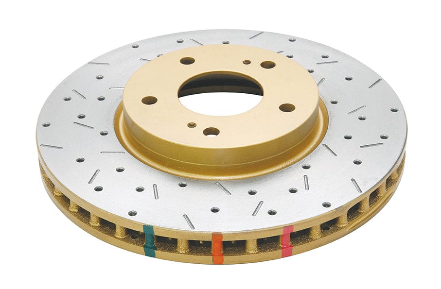 DBA Rotor Nissan Skyline R33 94-00 DBA 4000 XS Crossdrilled/slotted KP F Disc Brake Rotors SR