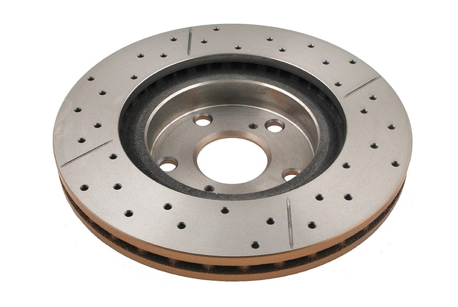 DBA Rotor Street Gold Cross-drilled slotted KP Camry/Aurion/Rav4 /Prius ZVW40 2012-> SR