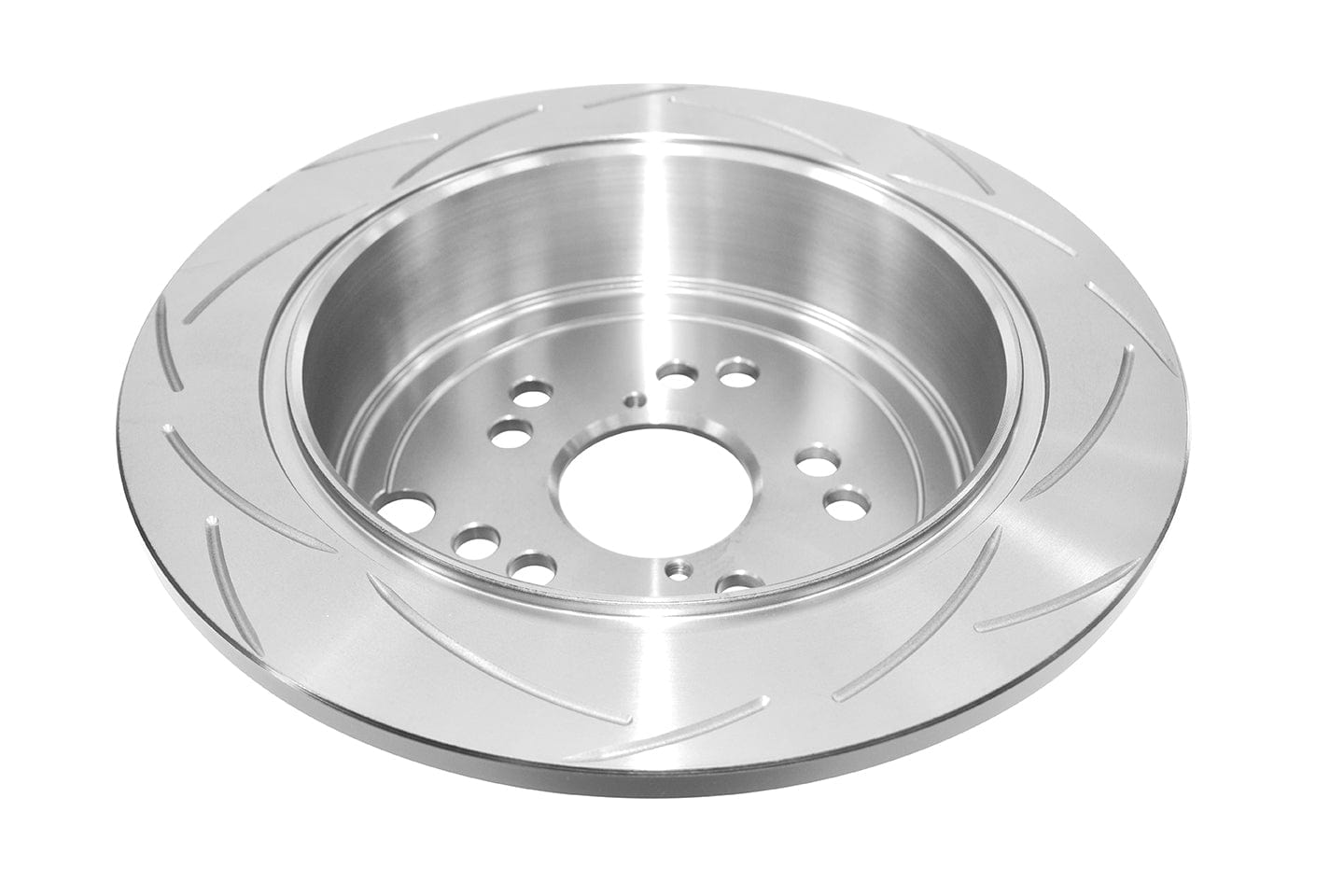 DBA Rotor Subaru WRX 08- Street T2 Slot 10 HOLE SLD Rear DBA Disc Brake Rotors SR