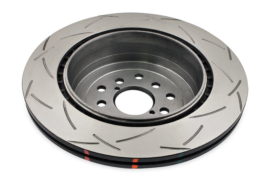 DBA Rotor Subaru WRX STI 02-11 4000 T3 Slot KP Rear DBA Disc Brake Rotors SR