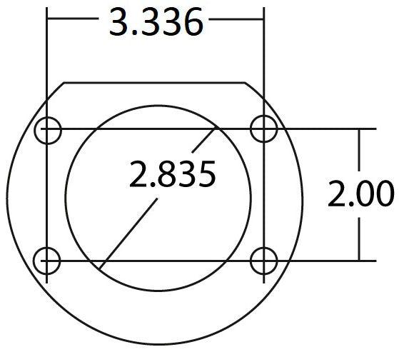 Aeroflow Ford 9" Billet Axle Tube Ends AF5078-1004