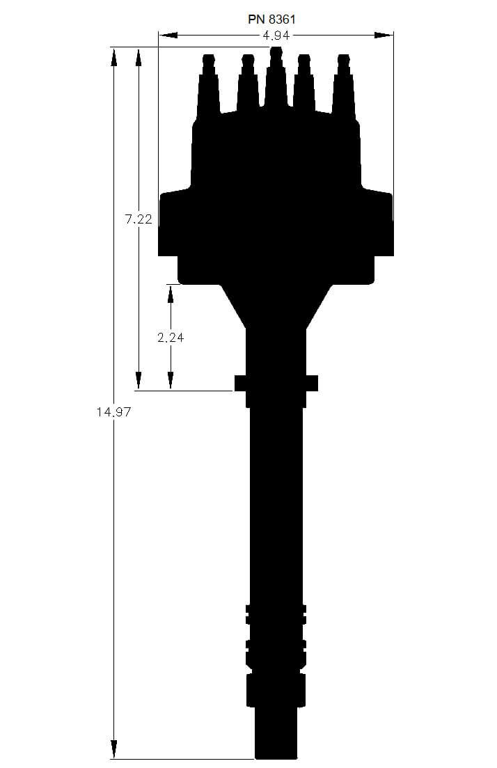 MSD Pro-Billet Street Distributors MSD8361