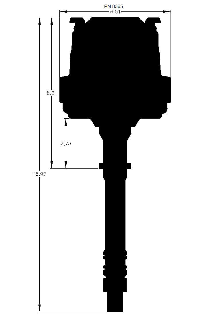 MSD Pro-Billet HEI Distributor MSD8365