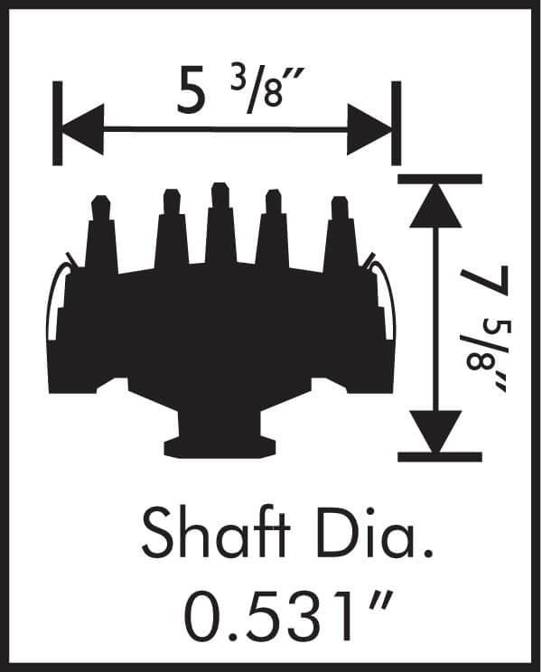 MSD Pro-Billet Crank Trigger Distributor MSD8378