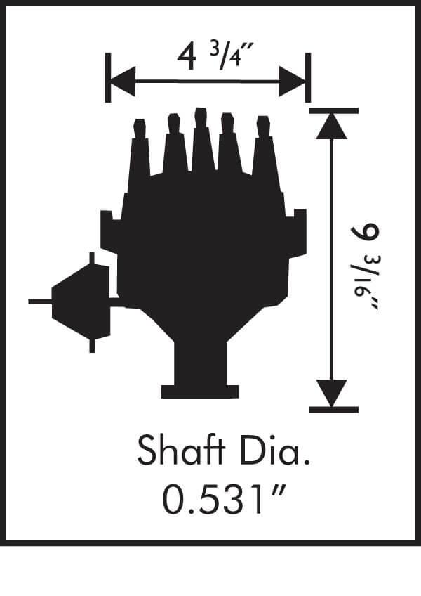 MSD Pro-Billet Ready-To-Run Distributor MSD8383