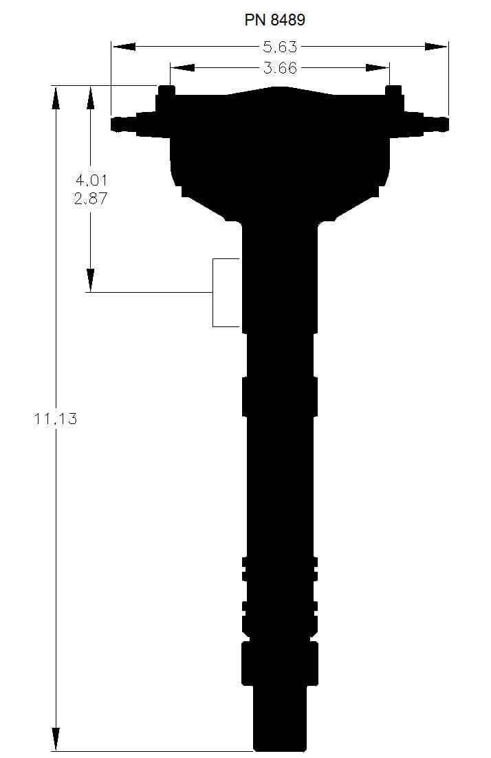 MSD Pro-Billet Crank Trigger Distributor MSD8489