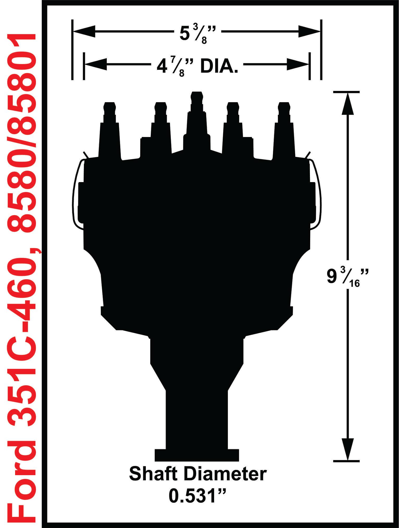 MSD Billet Distributor MSD8580