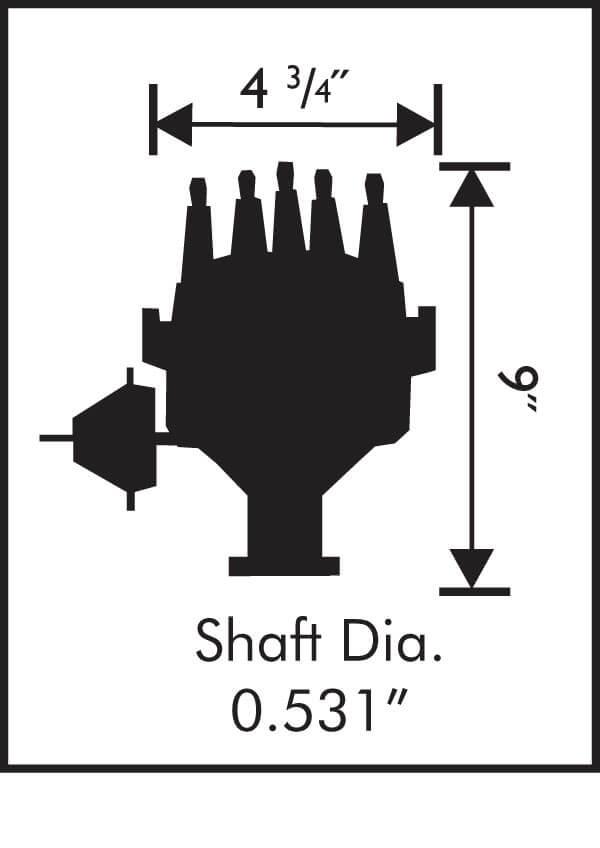 MSD Pro-Billet Ready-To-Run Distributor MSD8595