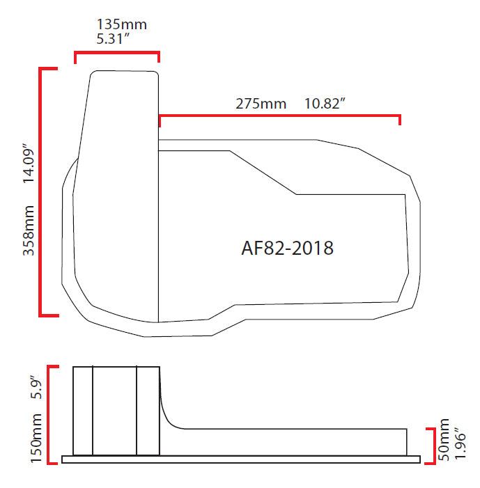 Aeroflow Mitsubishi Evo Fabricated Race Oil Pan AF82-2018