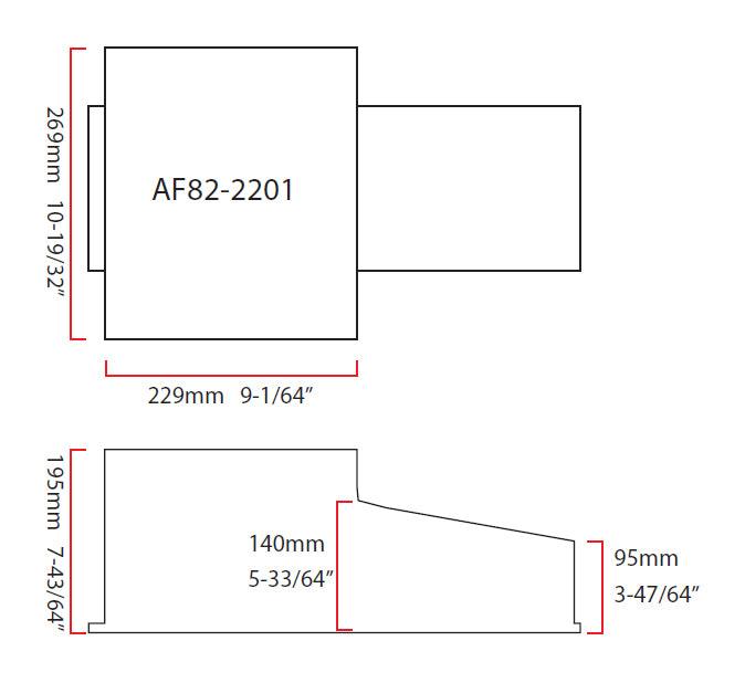 Aeroflow Chevrolet 2-Piece Seal Super Oil Pan AF82-2201