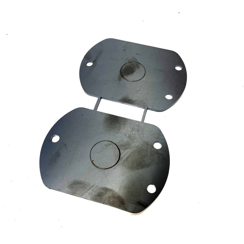 Central Fab Solutions Front Chassis Rail End Plates Suits BMW E46 (CFS-1828-E46)