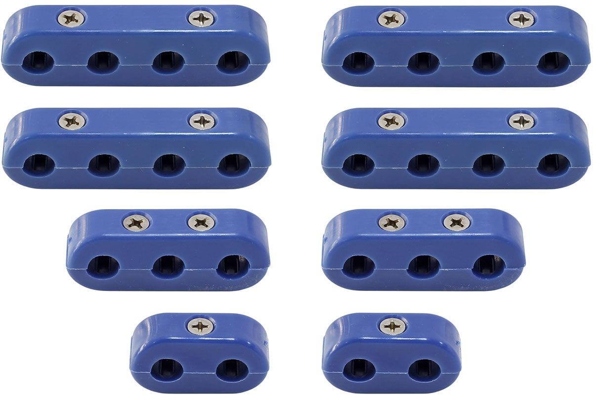 EL Suit 10.5-11mm Leads Eagle Leads Universal Performance Separator Set Ideal for V8's - Blue ELESK-474BL SR