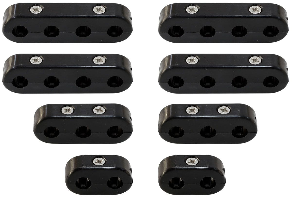 EL Suit 8-9mm Leads Eagle Leads Universal Performance Separator Set Ideal for V8's - Black ELESK-472BK SR