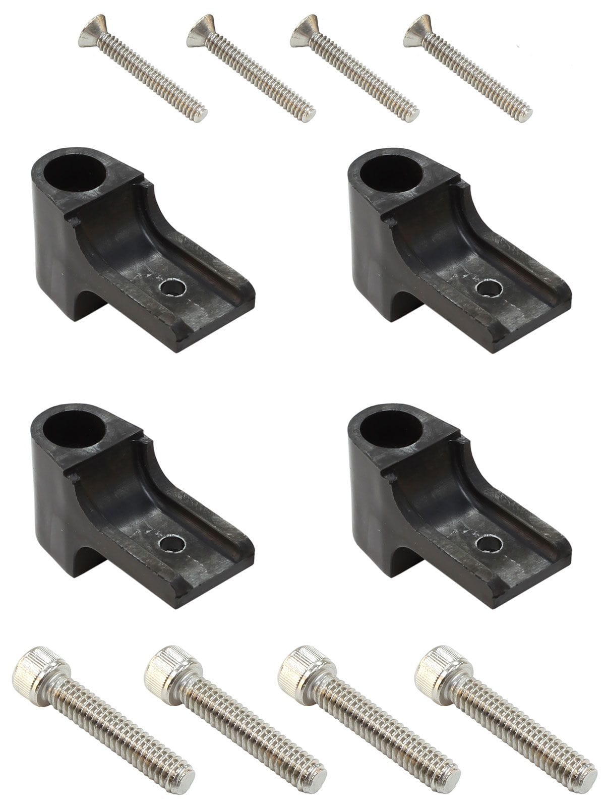EL Use With SK-471, SK-472, SK-473 & SK-474 Separators (4-Piece) Eagle Leads Horizontal Separator Fitting Kit - Black ELESFK-2BK SR