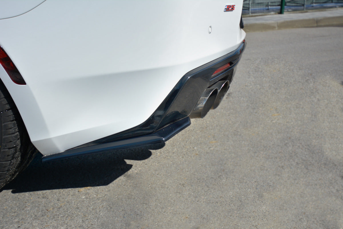 Rear Side Splitters Chevrolet Camaro 6TH-GEN. Phase-i 2SS Coupe 2016-18 Maxton Design