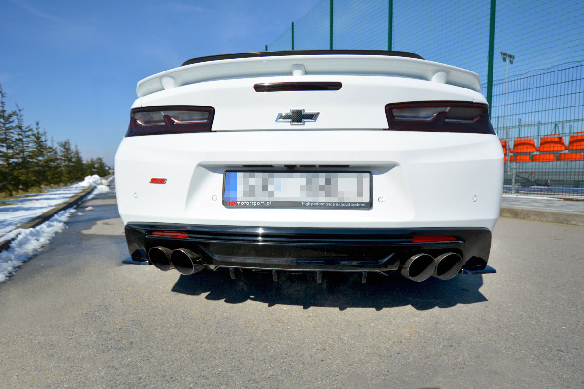 Rear Diffuser Chevrolet Camaro 6TH-GEN. Phase-i 2SS Coupe 2016-18 Maxton Design