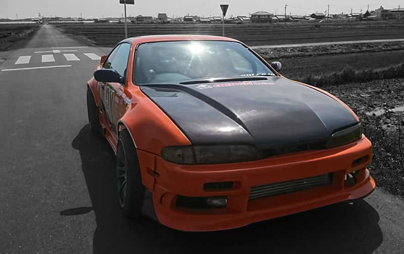 NISSAN SILVIA S14 ZENKI 75MM FRONT FENDERS