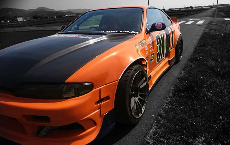 NISSAN SILVIA S14 ZENKI 75MM FRONT FENDERS