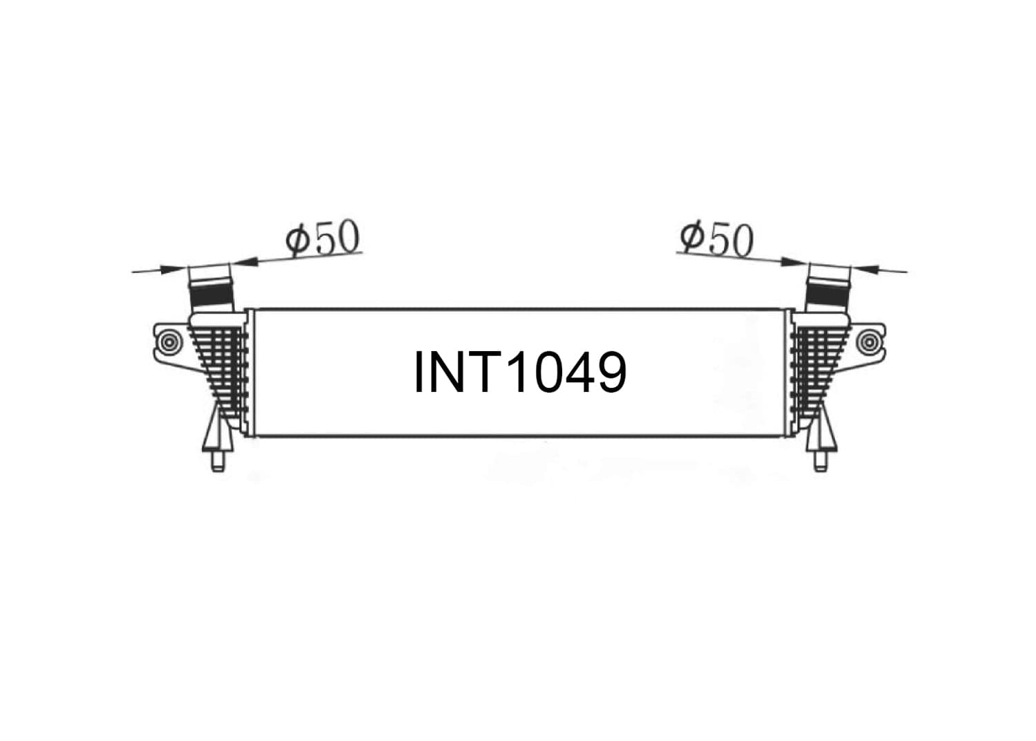 Fenix Cooling Intercooler Holden Colorado RG 2.8L Diesel 2012- SR