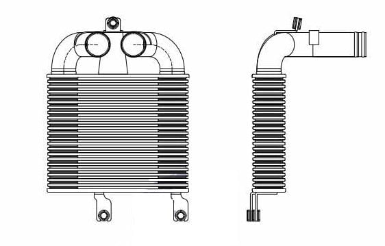 Fenix Cooling Intercooler Holden Rodeo RA [Pre-Facelift] 3.0L Diesel 2003-2008 SR