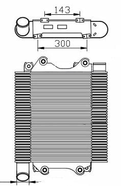 Fenix Cooling Intercooler Holden Rodeo RA / RC [Facelift] 3.0L Diesel 2003-2008 SR