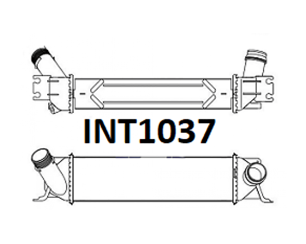 Fenix Cooling Intercooler Hyundai iLoad / H-1 TQ Diesel 2007-2012 SR