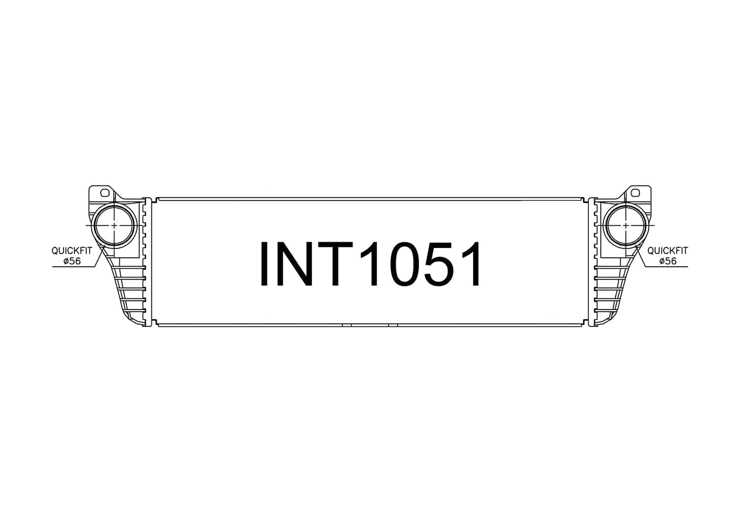 Fenix Cooling Intercooler Mercedes Viano / Vito W639 2.2L Diesel 2010-14 SR