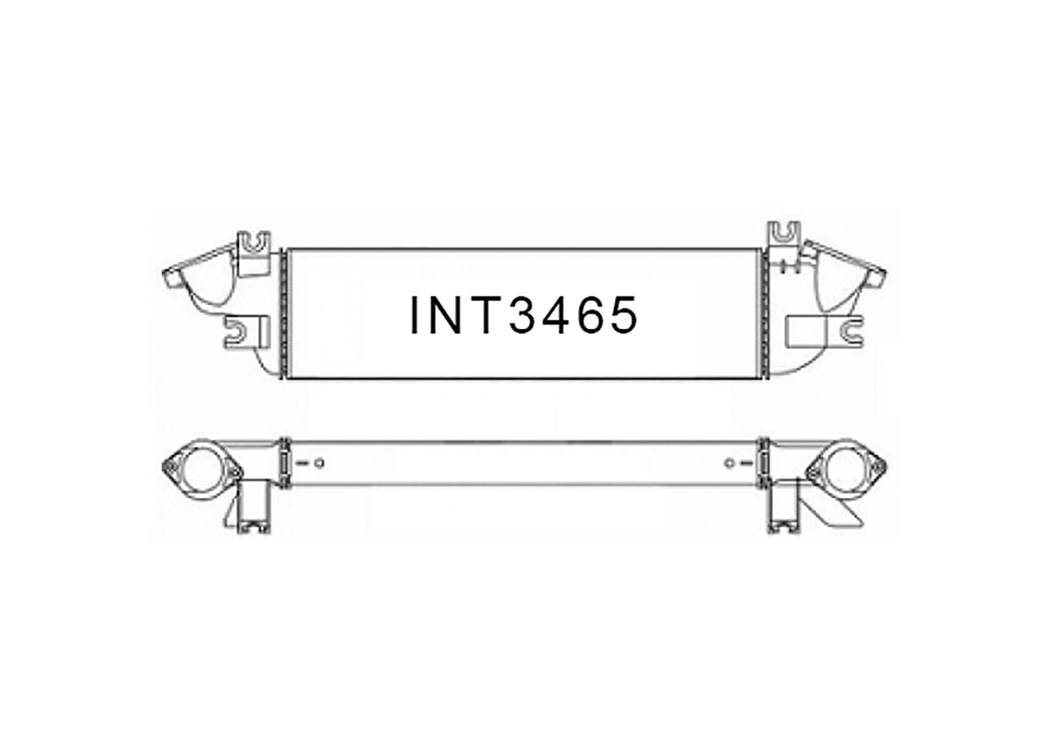 Fenix Cooling Intercooler Mitsubishi Triton [MQ] / L200 KK & KL 2.4L Diesel 2015-2023 SR