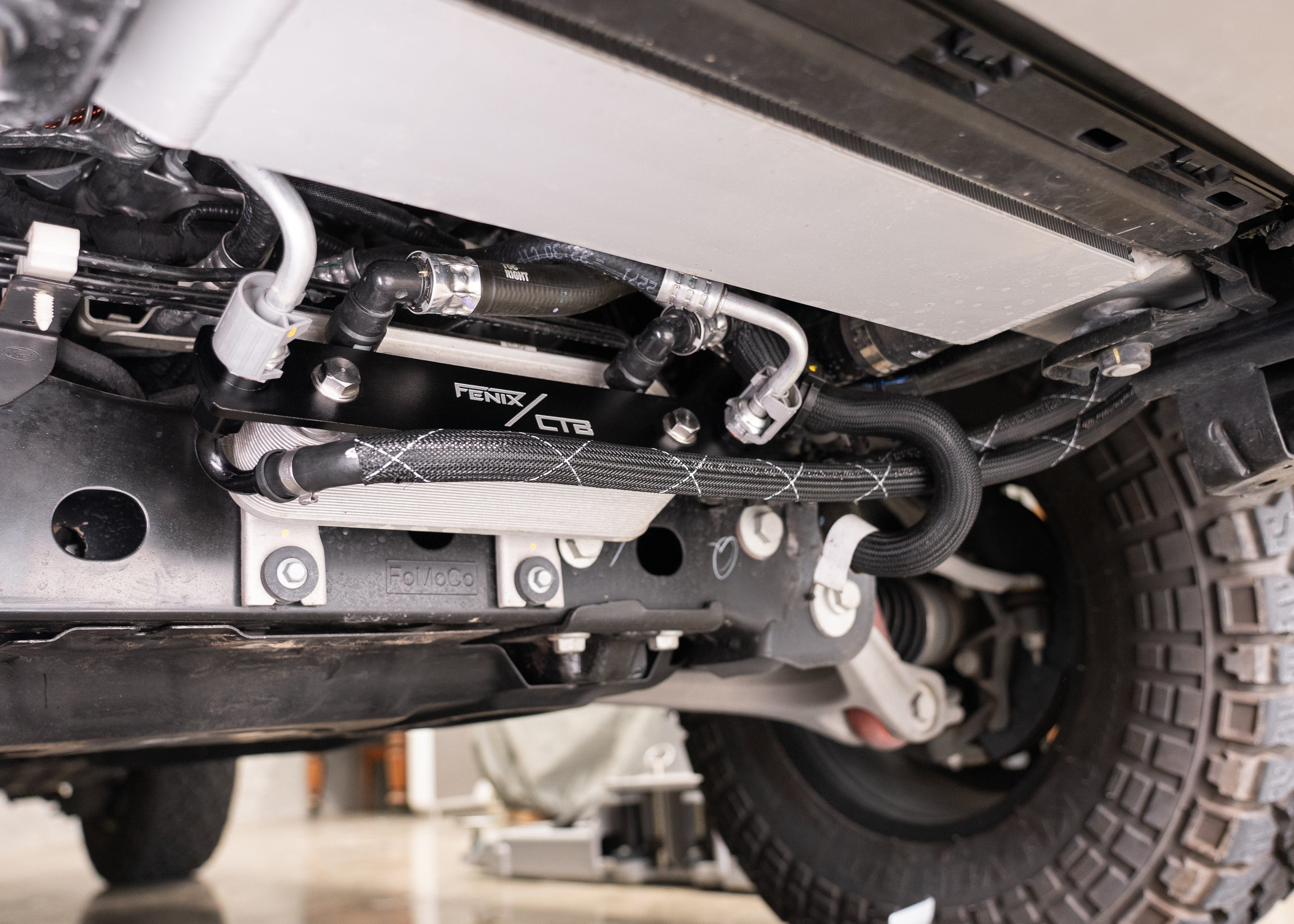 Fenix Cooling Oil Cooler Ford Ranger Raptor P703 / RA 3.0L Petrol 2022- Transmission Cooler Kit SR