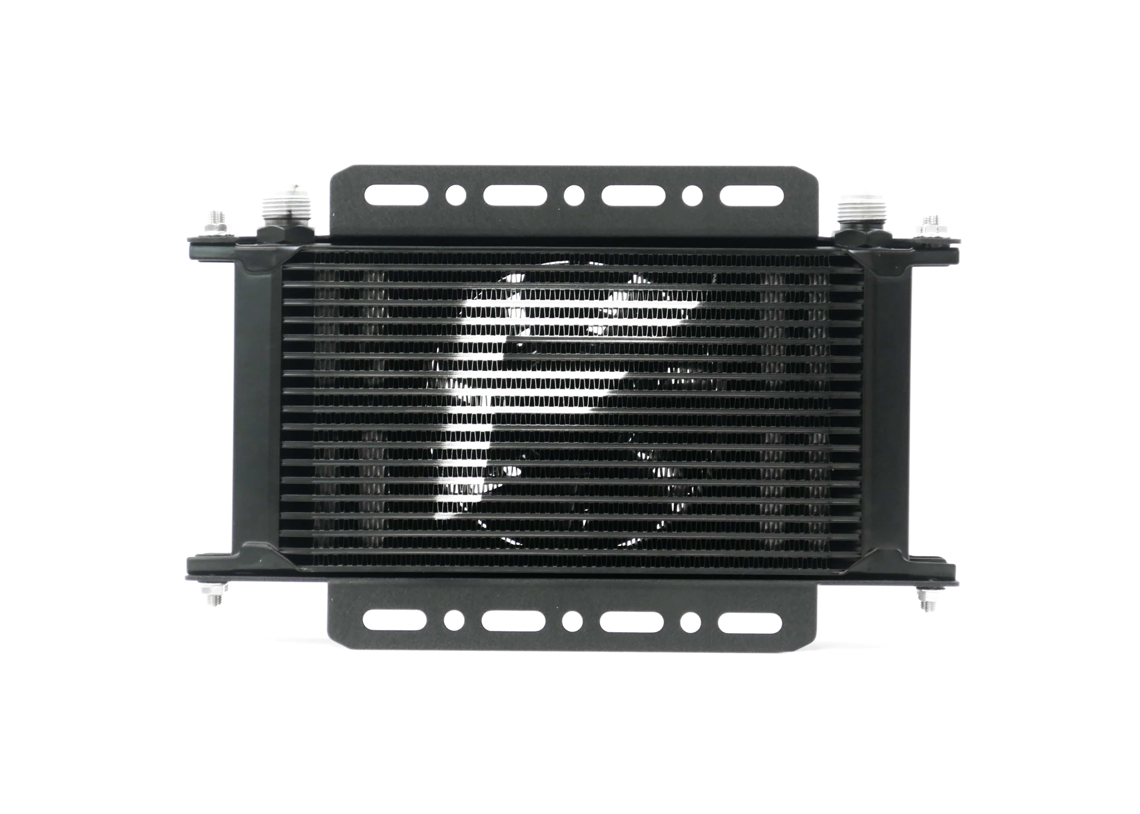 Fenix Cooling Oil Cooler Universal Oil Cooler with Fan Shroud Kit - 19 Row SR