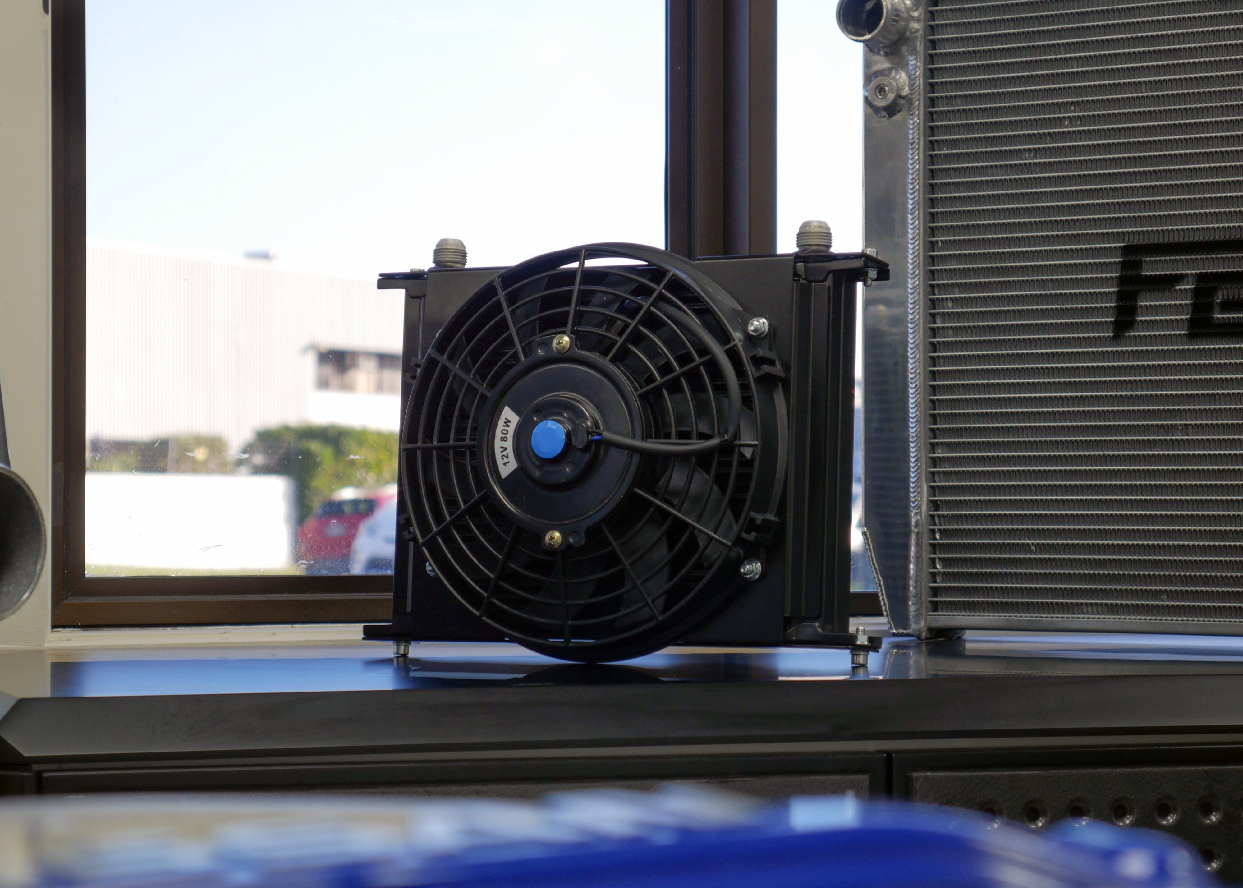 Fenix Cooling Oil Cooler With x1 Fenix 9" 80W Universal Oil Cooler - 30 Row SR